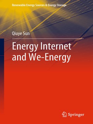 cover image of Energy Internet and We-Energy